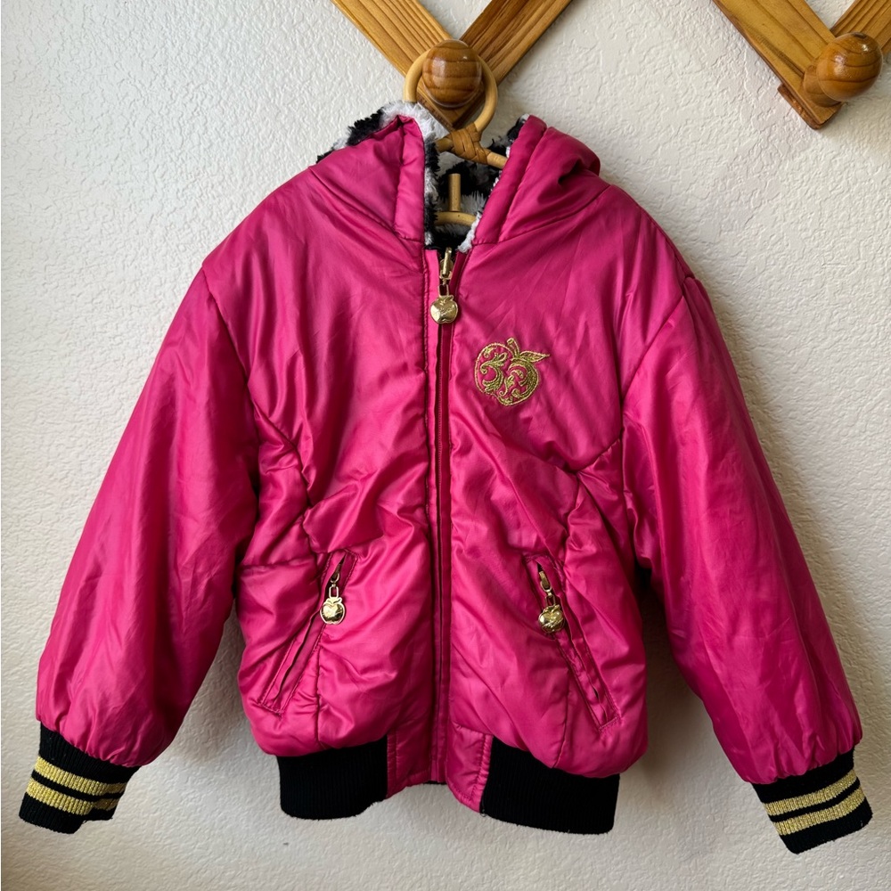 Vintage Y2K Girls Apple Bottoms Reversible Jacket